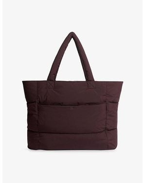 Sweaty Betty Nimbus Cloud Woven Tote Bag - Red