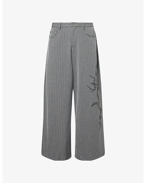 パンツ jaded london stripe buggy slacks 30 jaded london stripe buggy slacks 30