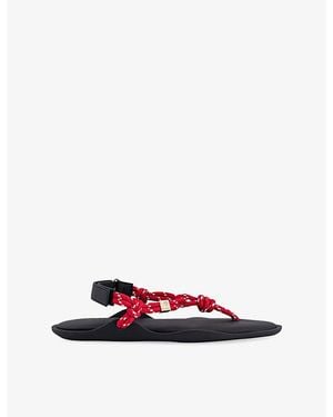 FLOWZE Flo Woven Sandals - Red