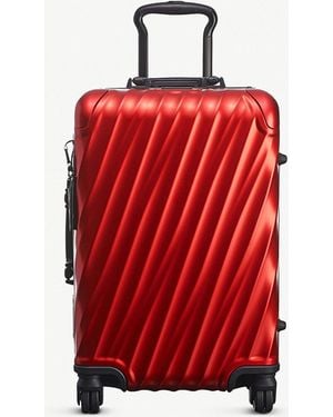 Tumi 19 Degree Aluminium International Carry On Suitcase - Red