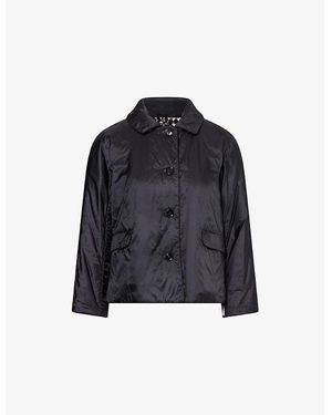Max Mara Cube Bric Padded Shell Jacket - Blue