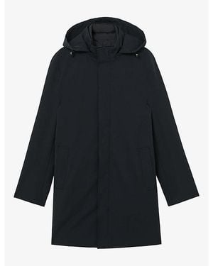 Reiss Hilson Gilet-Insert Woven Jacket - Blue