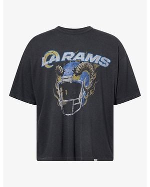 Represent X Nfl Los Angeles Rams Jersey T-Shirt - Black