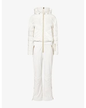 MY Sunday Ski Chevron Ski Suit - White