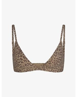 Skims Fits Everybody Triangle Bralette - Natural