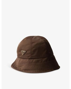 Prada Re-Nylon Bucket Hat - Brown