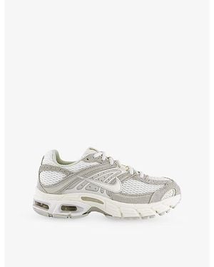 Nike Air Max Moto 2K Mesh And Faux-Suede Trainers - White