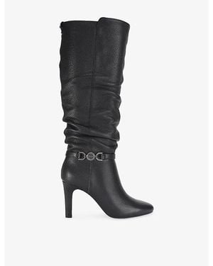 Carvela Kurt Geiger Mariella Leather Knee-High Boots - Black