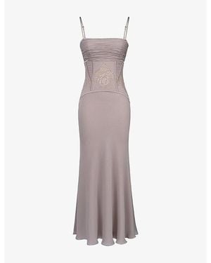 Designer House Of Cb Ella Dress Blue for Women - Up to 31% off
