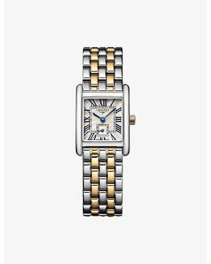 Longines L5.200.5.70.7 Mini Dolcevita 18Ct- And Stainless-Steel Quartz Watch - White