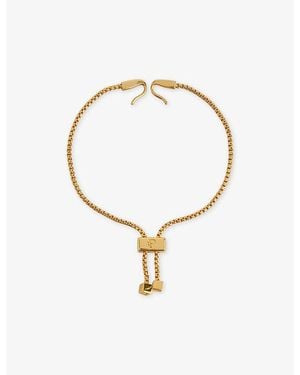 Poubel Single Charm 14Ct-Plated Sterling- Bracelet - Metallic
