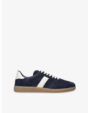 Tom Ford Archer Suede Low-Top Trainers - Blue