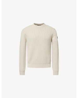 Moncler Tricot Quilted Knitted Jacket - Green