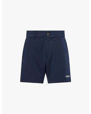 Malbon Ripley Coolcore Woven Shorts - Blue