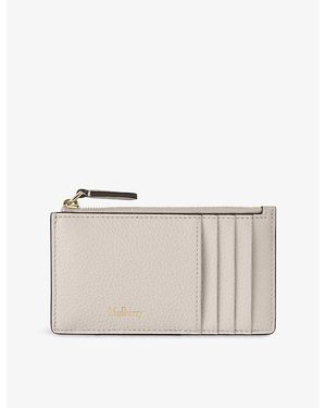 Mulberry Continental Zipped Long Leather Card Holder - Multicolour