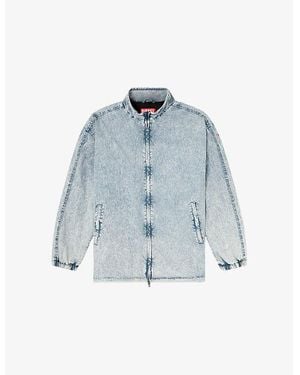 DIESEL J-Wilson Denim-Effect Woven Jacket - Blue