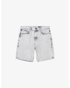 AllSaints Lenny Regular-Fit Denim Shorts - White