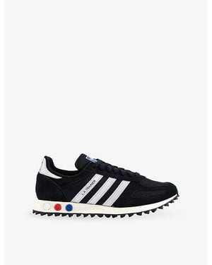 adidas gazelle silver green womens Adidas Originals LA Trainer OG Dark Marine/Silver