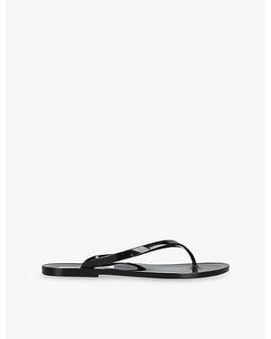 Christopher Esber Jo Pvc Flip Flops - Black