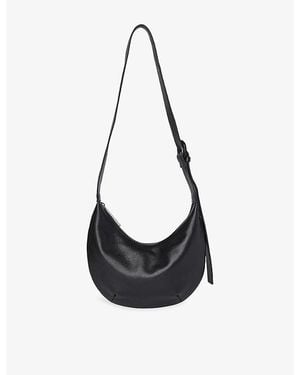Whistles Small Sia Leather Cross-Body Bag - Black