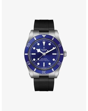 Tudor Bay 54 Steel Automatic Watch 37Mm - Blue