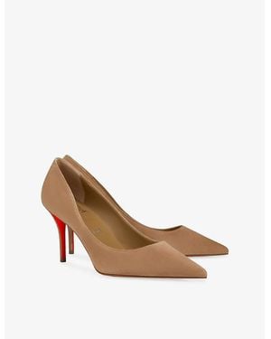 Christian Louboutin Miss Z 80 Leather Court Shoes - Multicolour