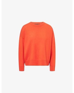 Jenni Kayne Marina Oversized Cashmere Jumper - Red