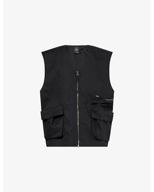 Oakley Echo Rise Cotton-Blend Gilet - Black