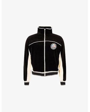 トップス SAINT Mxxxxxx LASTMAN TRACKJACKET VELOUR SAINT MXXXXXX Velour Track Jacket | Red | FARFETCH