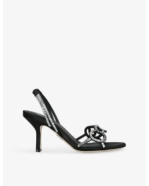 Rodo Pearle Crystal-Embellished Heeled Sandals - Multicolour