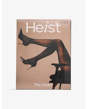 Heist Studios Heart Patterned Semi-Opaque Tights - Pink