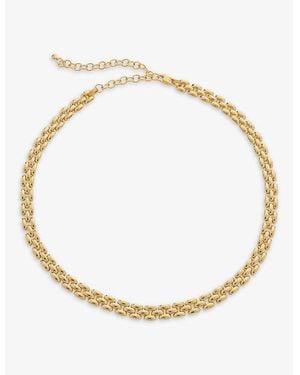 Monica Vinader Heirloom 18Ct-Plated Vermeil Sterling- Chain Necklace - Metallic