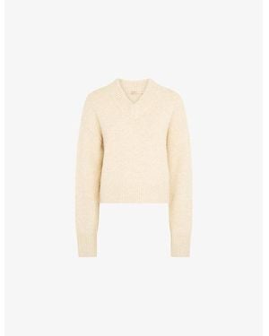 OMNES Daria Oversized Knitted Sweater - Natural