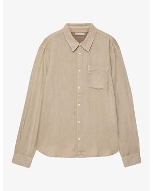 AllSaints Ward Regular-Fit Woven Shirt - Natural