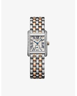 Longines L5.200.5.79.7 Mini Dolcevita Stainless-Steel And 0.456Ct Diamond Quartz Watch - White