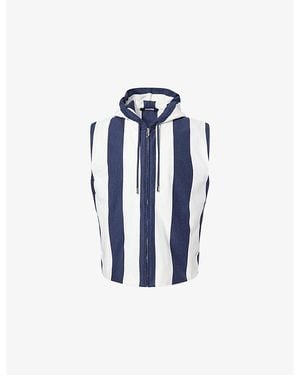 Jacquemus The Mariniere Cotton Gilet - Blue