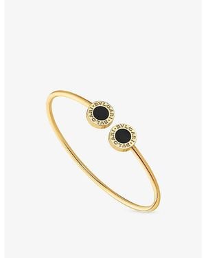 BVLGARI 18Ct- And Onyx Bracelet - Metallic