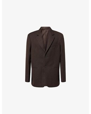Studio Nicholson Roversi Wool Jacket - Brown