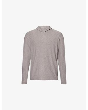 Vuori Strato Tech Stretch-Woven Hoody - Grey