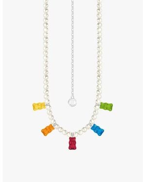 Thomas Sabo Sterling- And Zirconia Choker Necklace - White