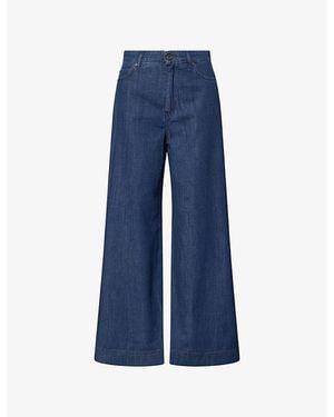Weekend by Maxmara Flared-Leg Denim Jeans - Blue