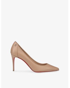 Christian Louboutin Sporty Kate 85 Leather Court Shoes - Multicolour