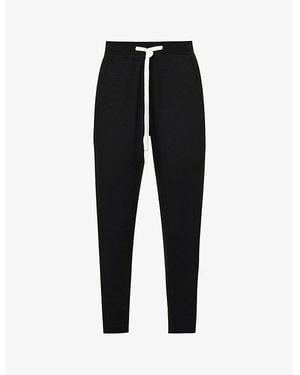 Splits59 Reena Tapered-Leg Stretch-Modal Jogging Bottoms - Black