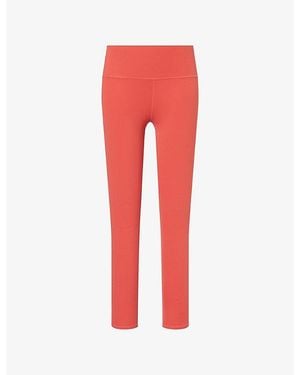 Varley Always High-Rise 28 Stretch-Woven Leggings - Red