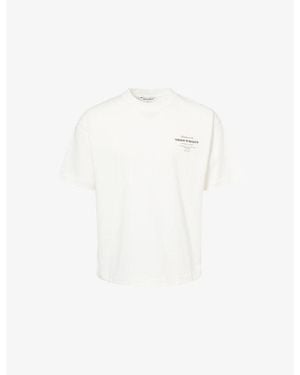 The Couture Club Beach Club Graphic-Print Cotton T-Shirt - White