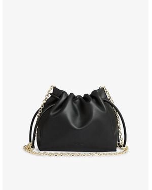LK Bennett Kendra Leather Cross-Body Bag - Black