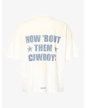 Represent X Nfl Dallas Cowboys Jersey T-Shirt - Blue