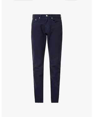 Paul Smith Faded-Wash Tapered-Fit Denim Jeans - Blue