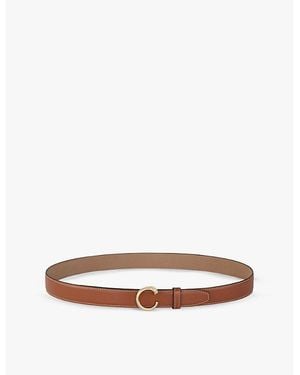 Cartier Panthère De Medium Leather Belt - Brown