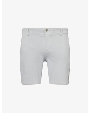 PAIGE Rickson Stretch-Woven Shorts - Grey